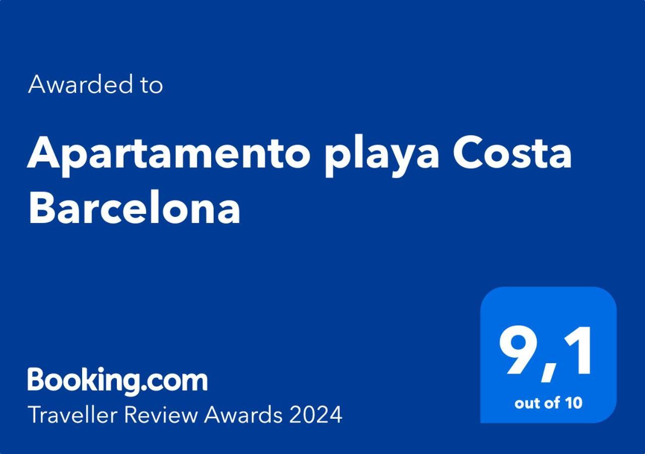 Apartamento playa Costa Barcelona Malgrat de Mar Exterior foto
